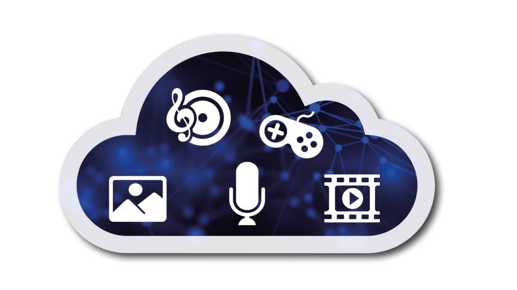 Ein Symbolbild für einen Cloud-Speicher