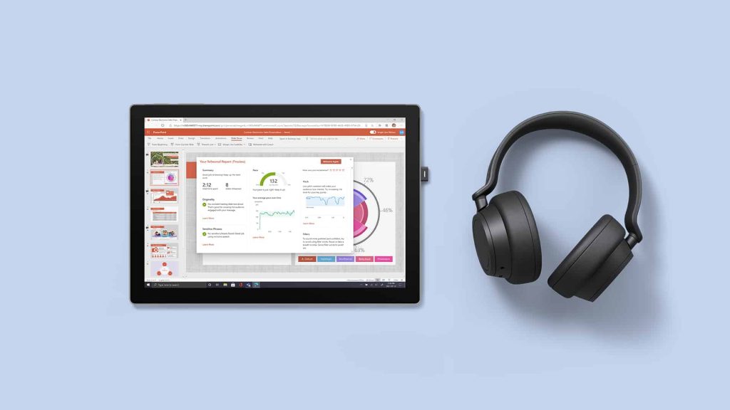 Mit den Headphones 2 Plus haben Geschäftskunden mehr Kontrolle in Microsoft Teams Sitzungen. (Bild: Microsoft)