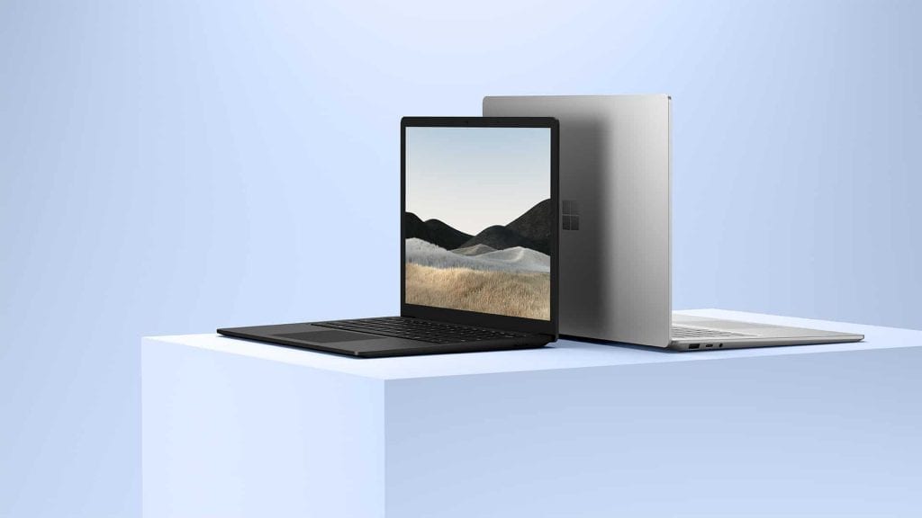 Das Surface Laptop 4 ist Microsoft neuestes Notebook, wahlweise mit Intel oder AMD. (Bild: Microsoft)