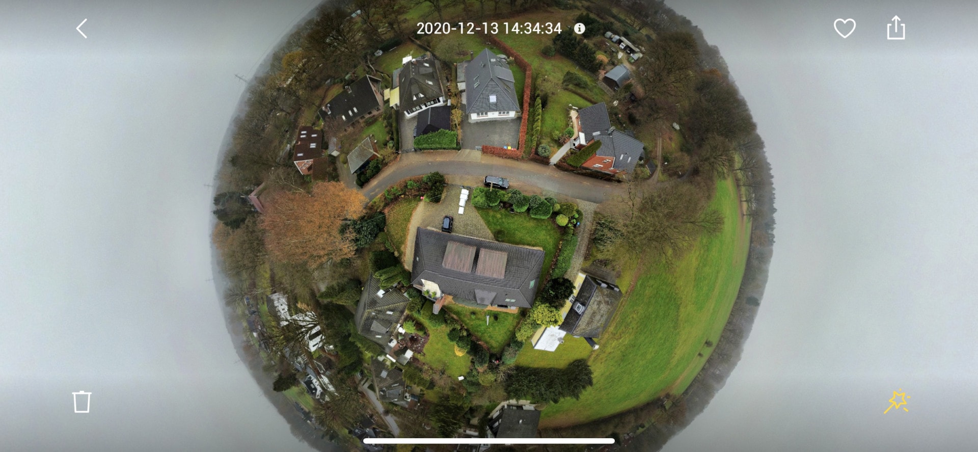Drohnen Panoramafunktion