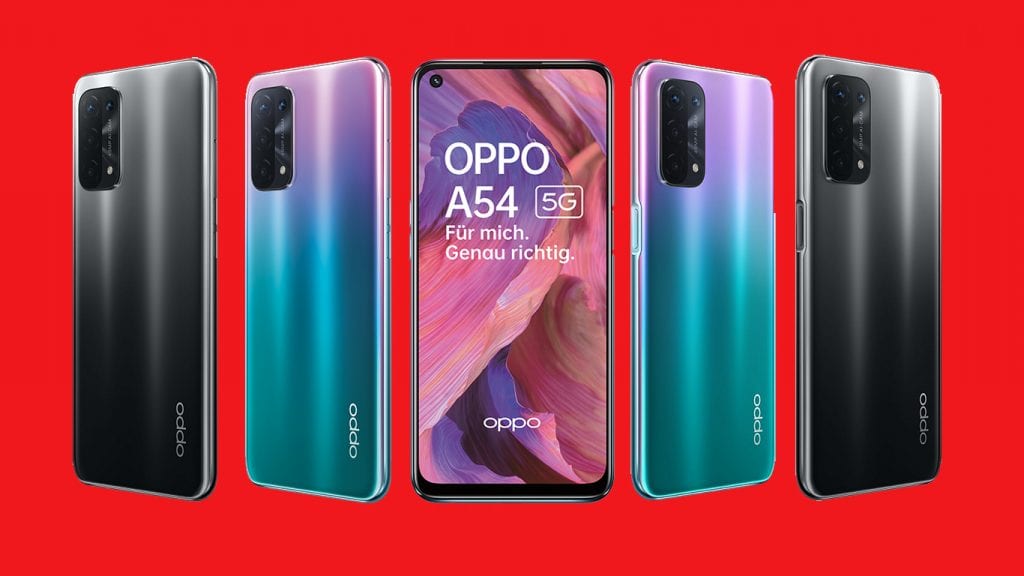 Das Oppo A54 5G soll einen günstigen Einstieg in Oppos Smartphone-Sparte bieten