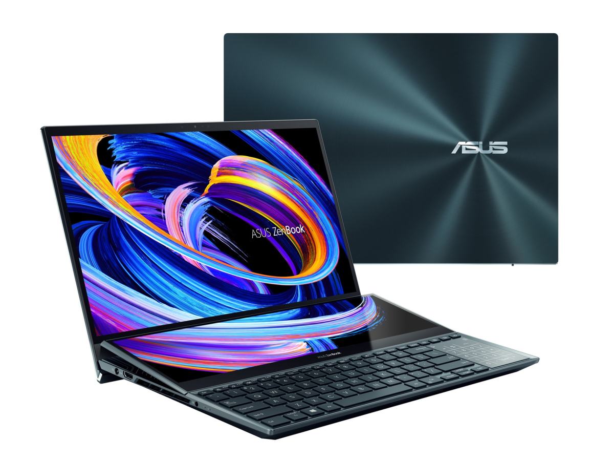 ZenBook Pro Duo 15 OLED mit mehr Leistung und Schärfe