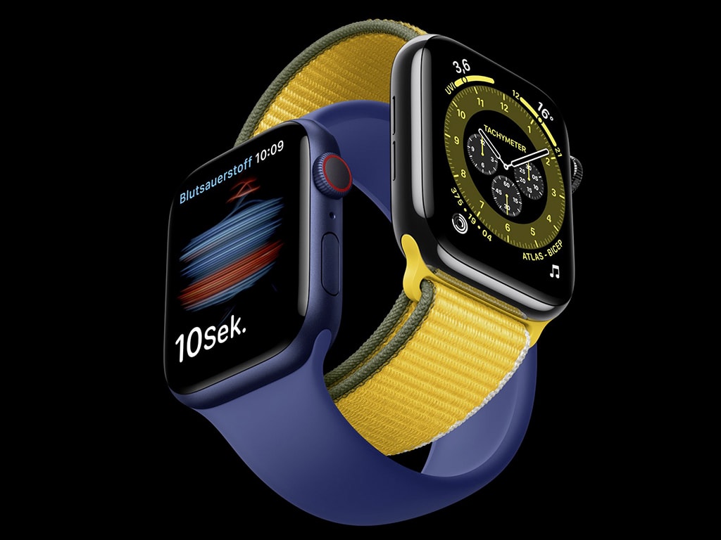 Eine Abbildung der Apple Watch 6