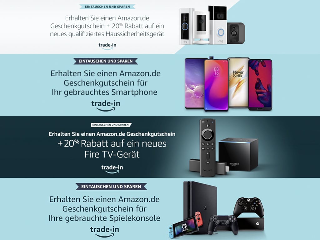 Das Trade-In-Programm von Amazon