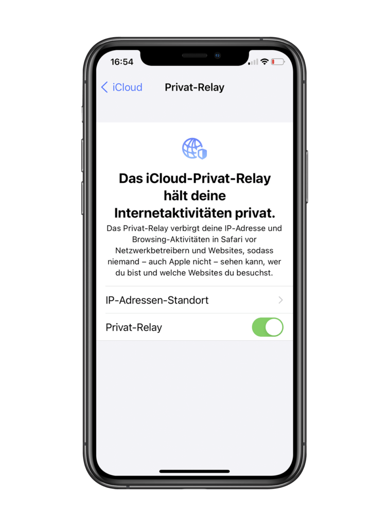 iOS 15 Privat Relay einschalten
