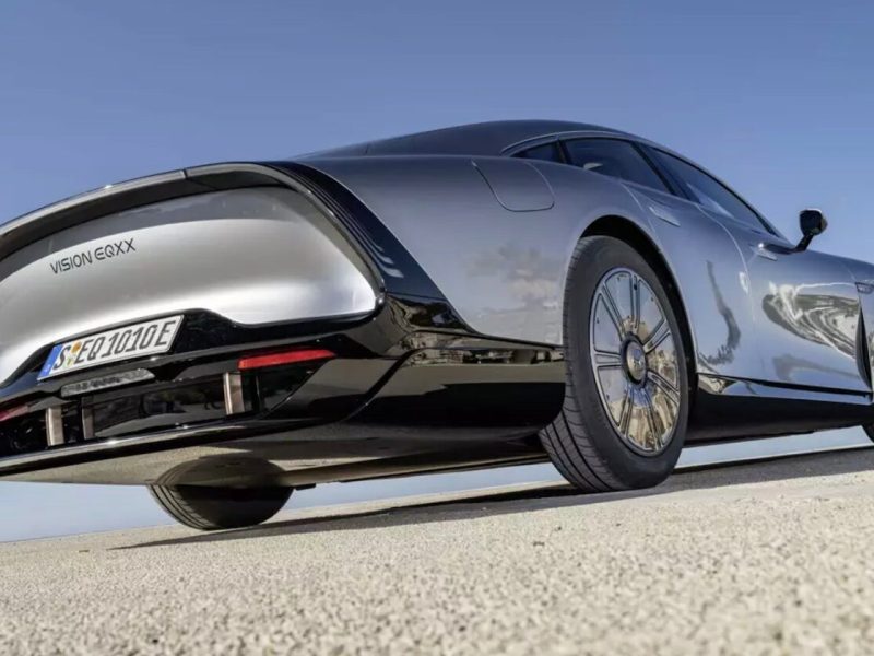 Der Mercedes Benz Vision EQXX