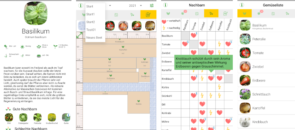 Gartenplaner-App