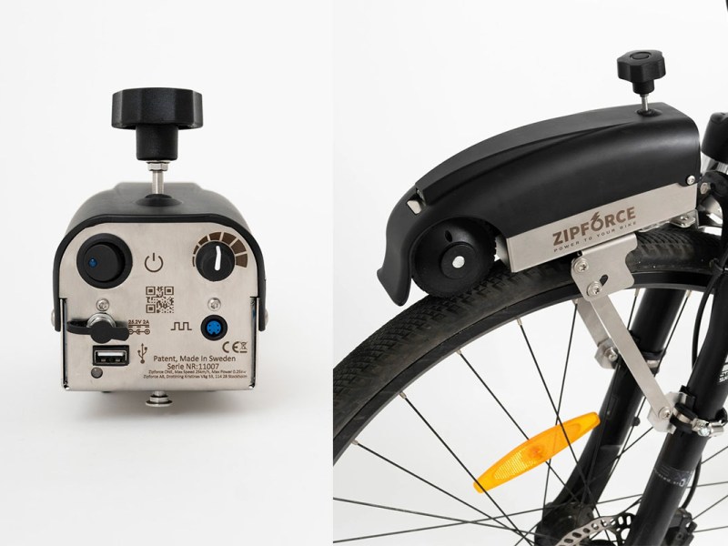 Zipforce One verwandelt jedes normale Fahrrad in ein E-Bike