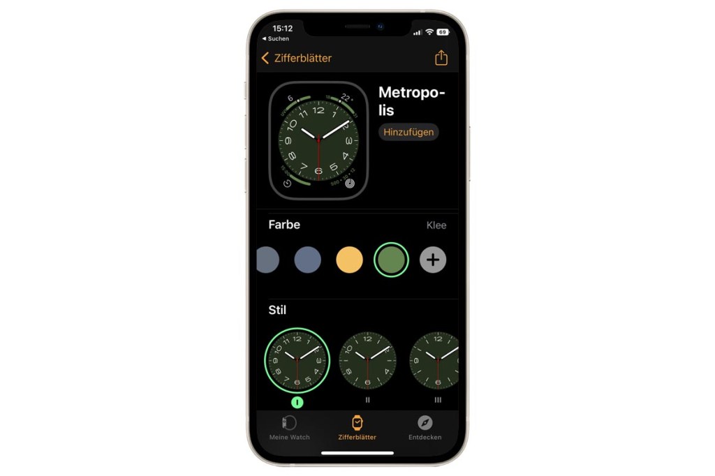 watchOS 9 Watchfaces