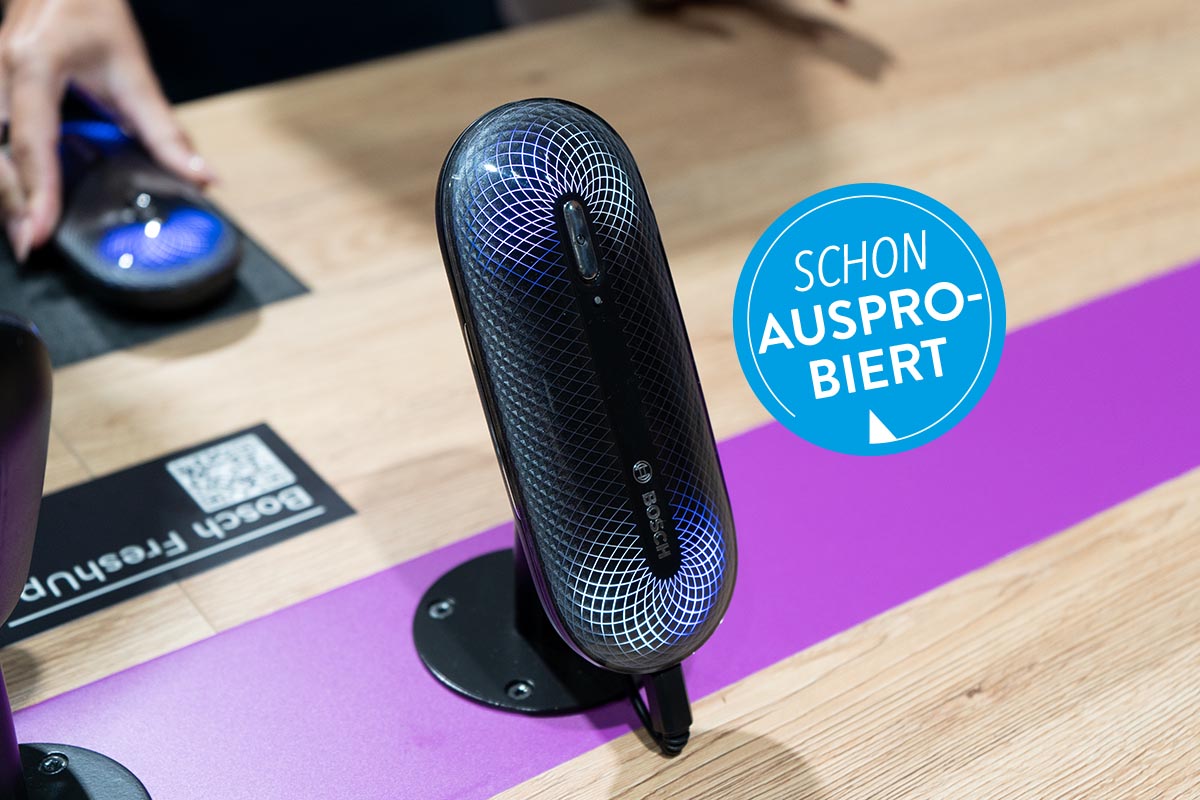 Bosch FreshUp auf der IFA schon von IMTEST ausprobiert.