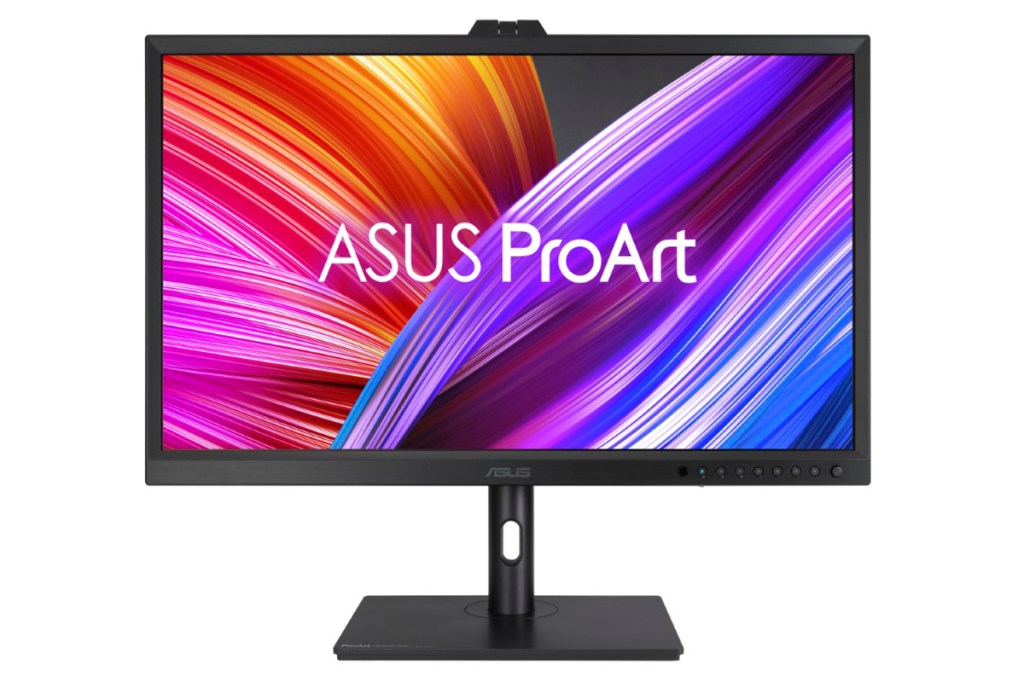 Monitor frontal betrachtet auf klassischem Standfuß