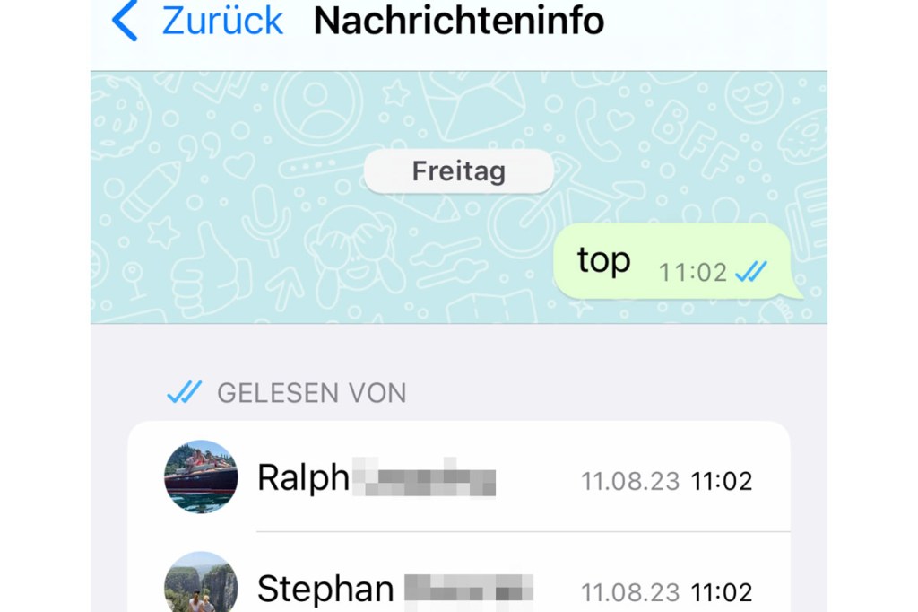 Gruppenchat Info