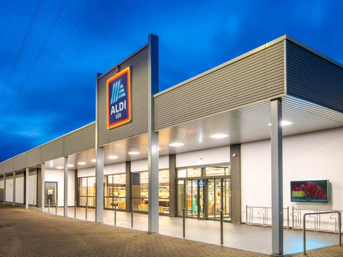 Aldi Süd Filiale von außen