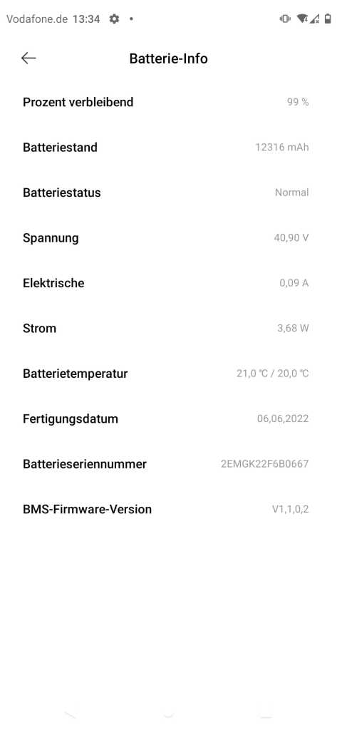 Ansicht der Xiaomi Home App