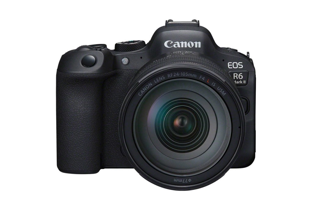 CANON EOS R6 Mark II frontal betrachtet