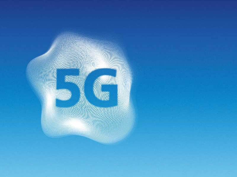 Eine Anzeige für den 5G-Tarif von o2