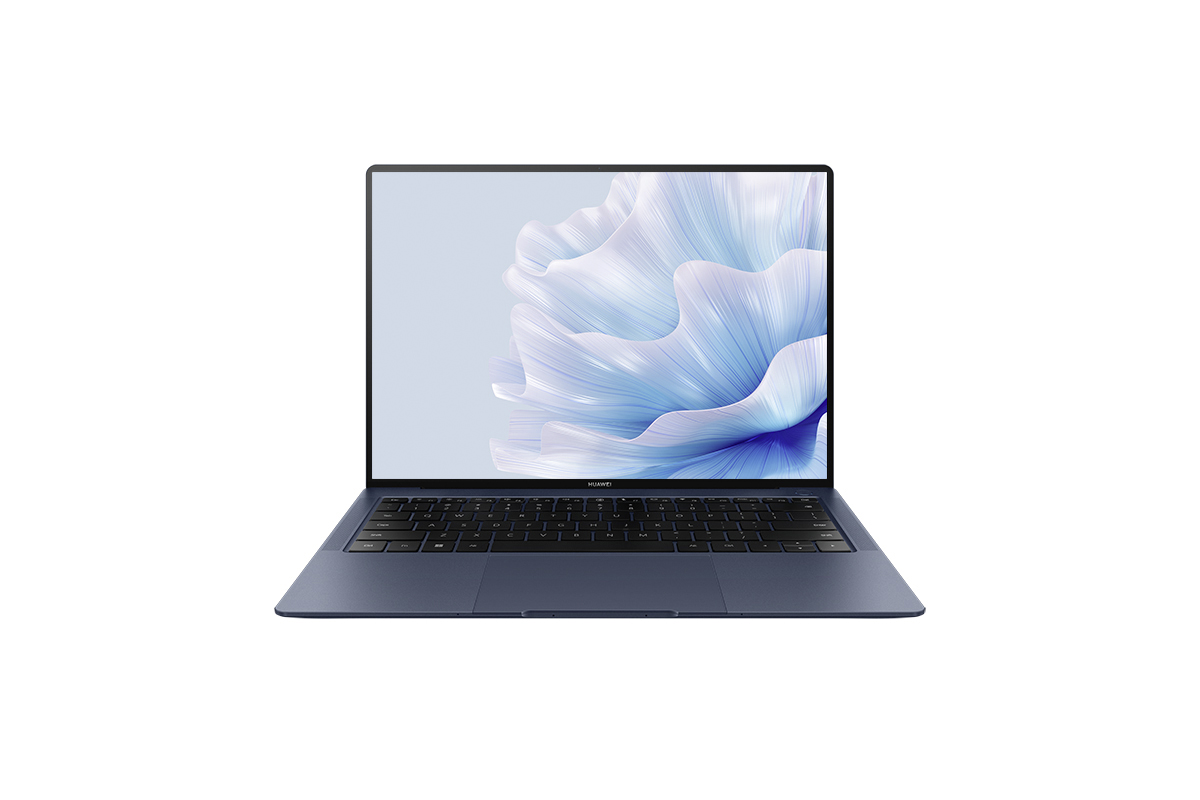 Produktfoto des Huawei MateBook X Pro von vorne.