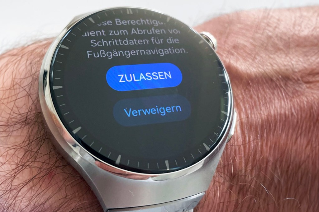 Huawei Watch 4 Pro Zustimmen