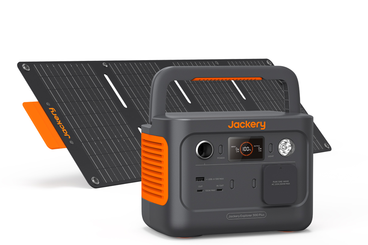 Der neue Jackery Solargenerator 300 Plus.