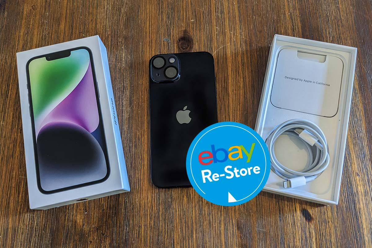 Ein gebrauchtes iPhone 14 aus dem eBay Re-Store