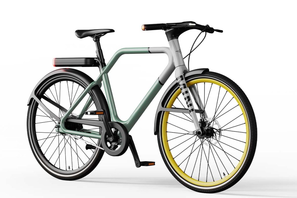 Productshot E-Bike von Mini mit Diamantrahmen