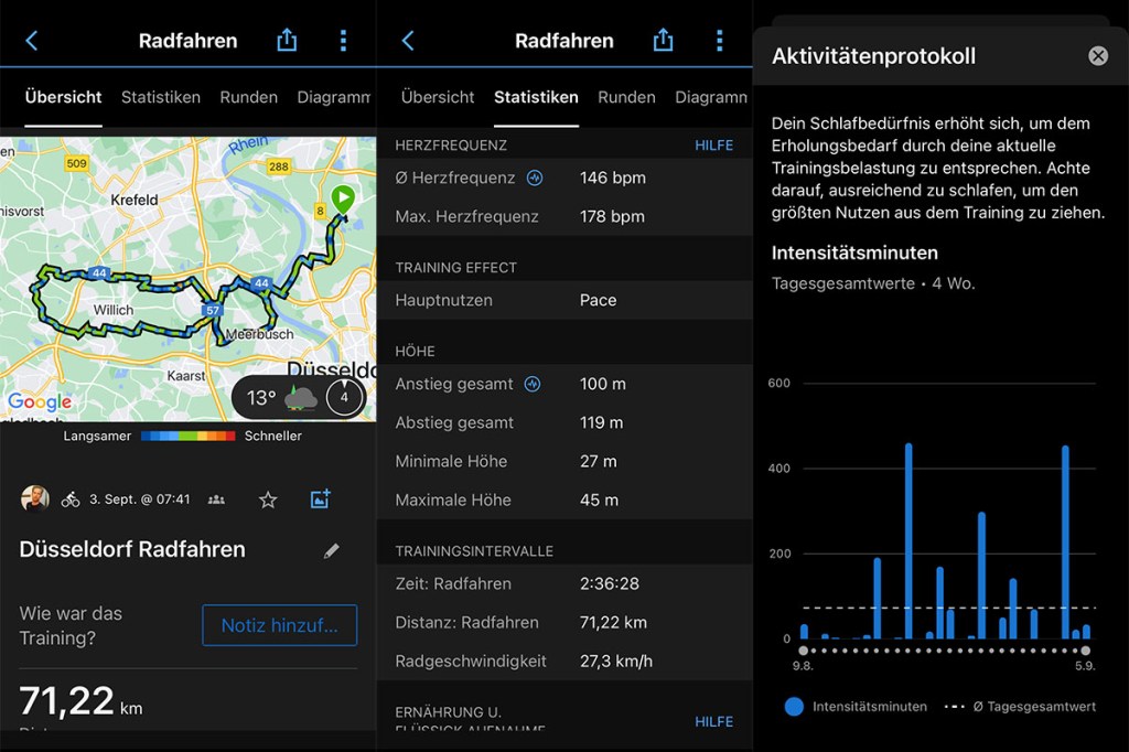 Connect App Daten