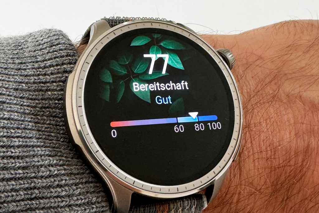 Amazfit Balance Bereitschaft