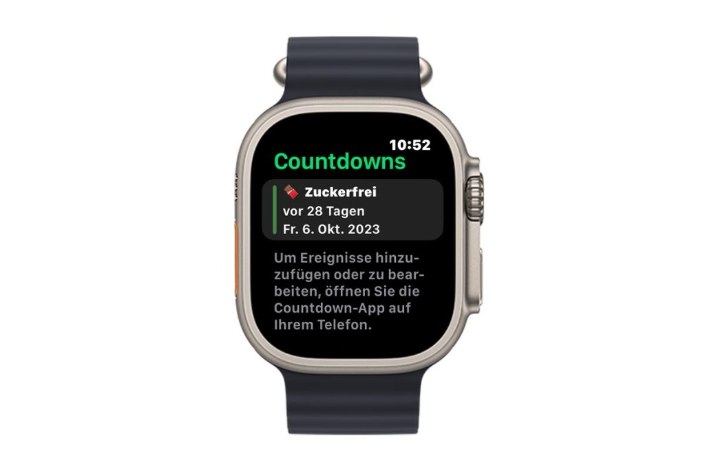 Countdown Apple Watch