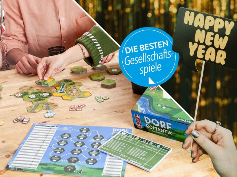 Für den Silvester-Spaß: Die besten Gesellschaftsspiele 2023