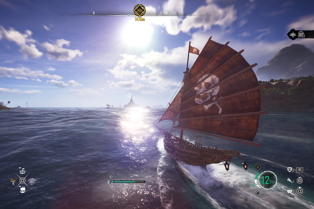 Screenshot des Video-Spiels Skull and Bones