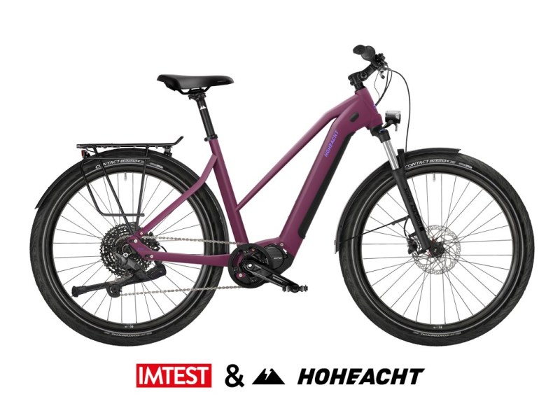 E-Bike von HoheAcht auf weißem Grund.