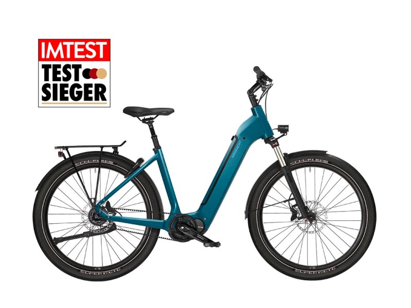 City-E-Bike von HoheAcht auf weißem Grund.