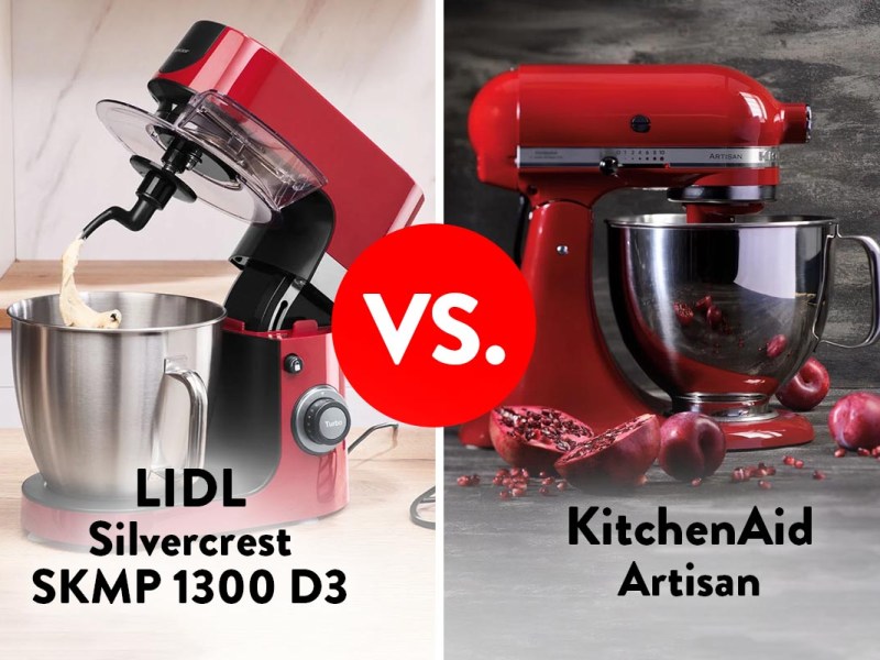 KitchenAid Artisan vs. Lidl Silvercrest: Duell der Küchenmaschinen