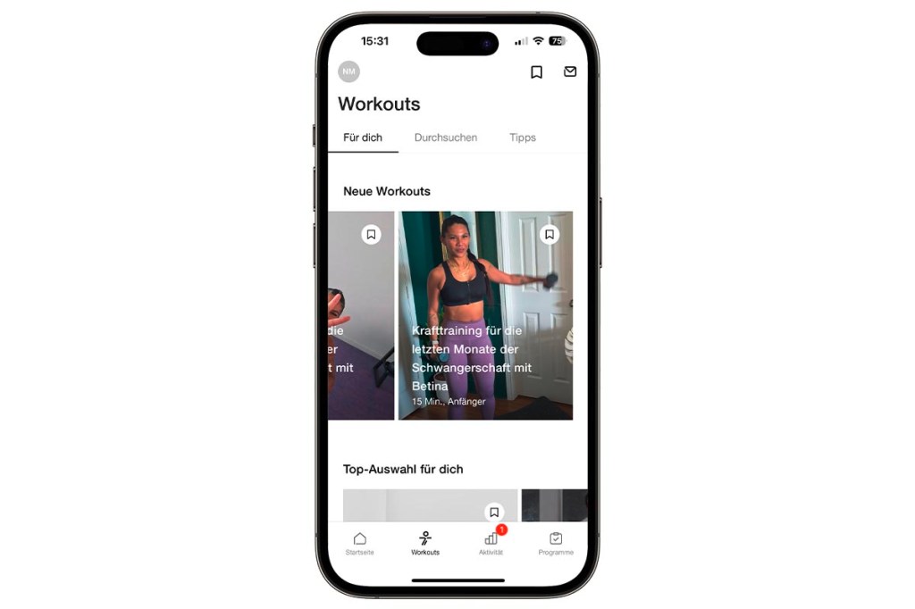 Nike Training Club-App