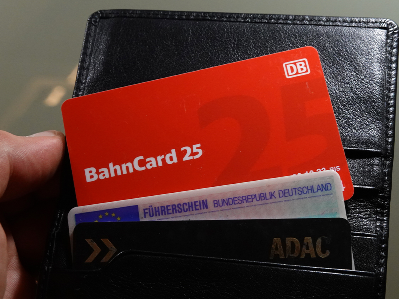 Eine Bahncard