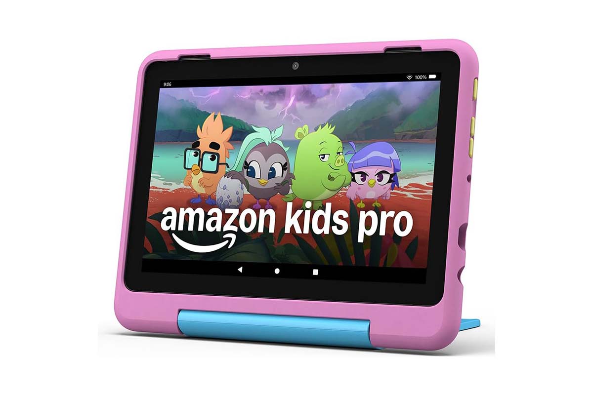 Productshot Kindertablet auf weißem Grund