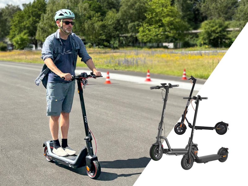 E-Scooter: Reichweite, Sicherheit, Fahren – die besten Modelle im Test