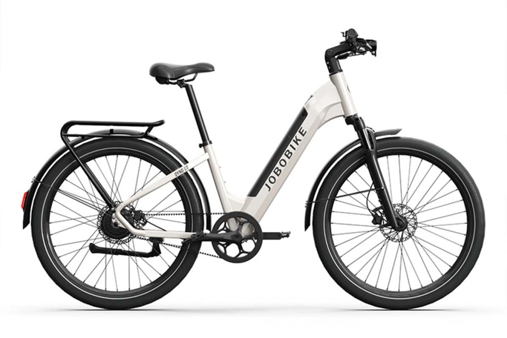 Productshot weißes E-Bike