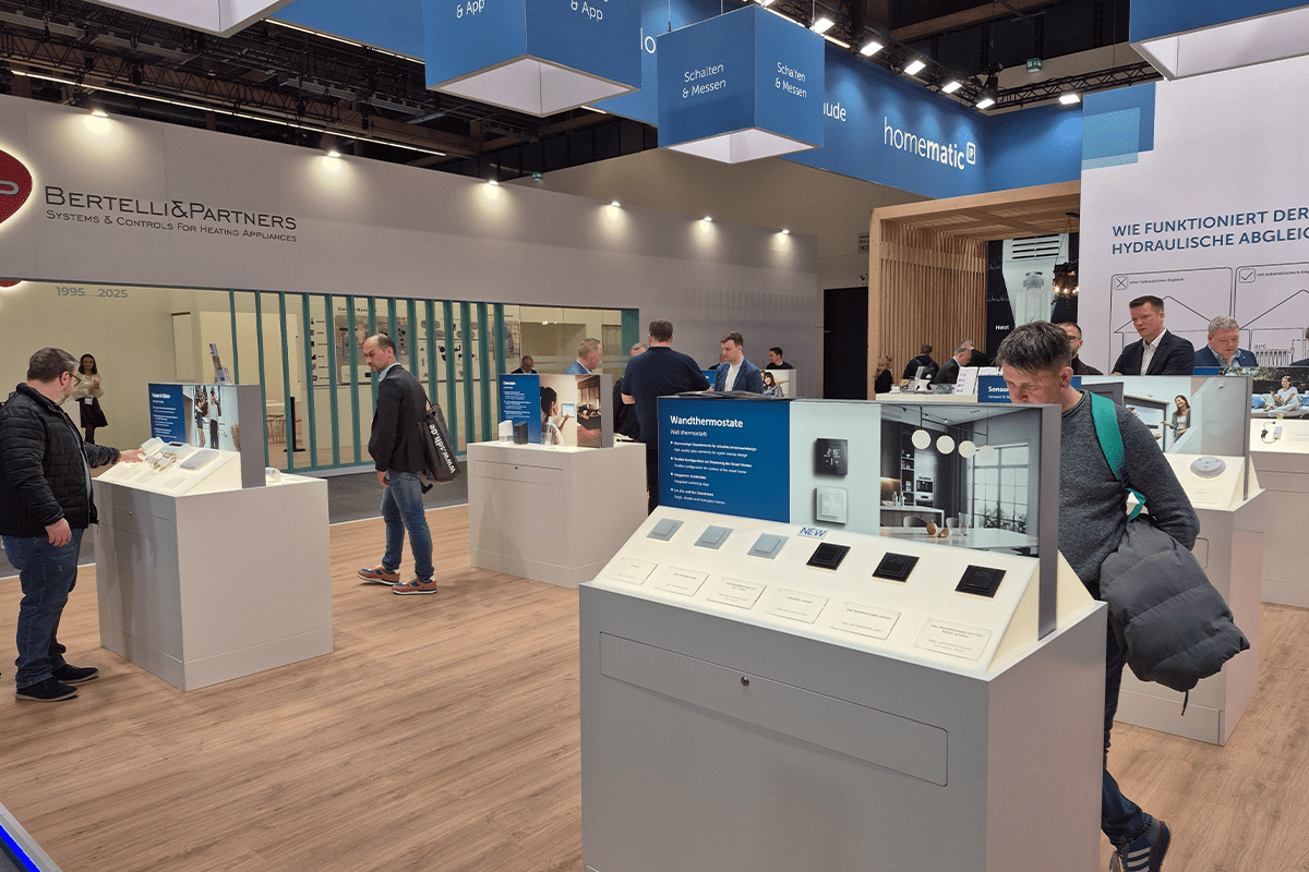Der Messestand von Homematic IP