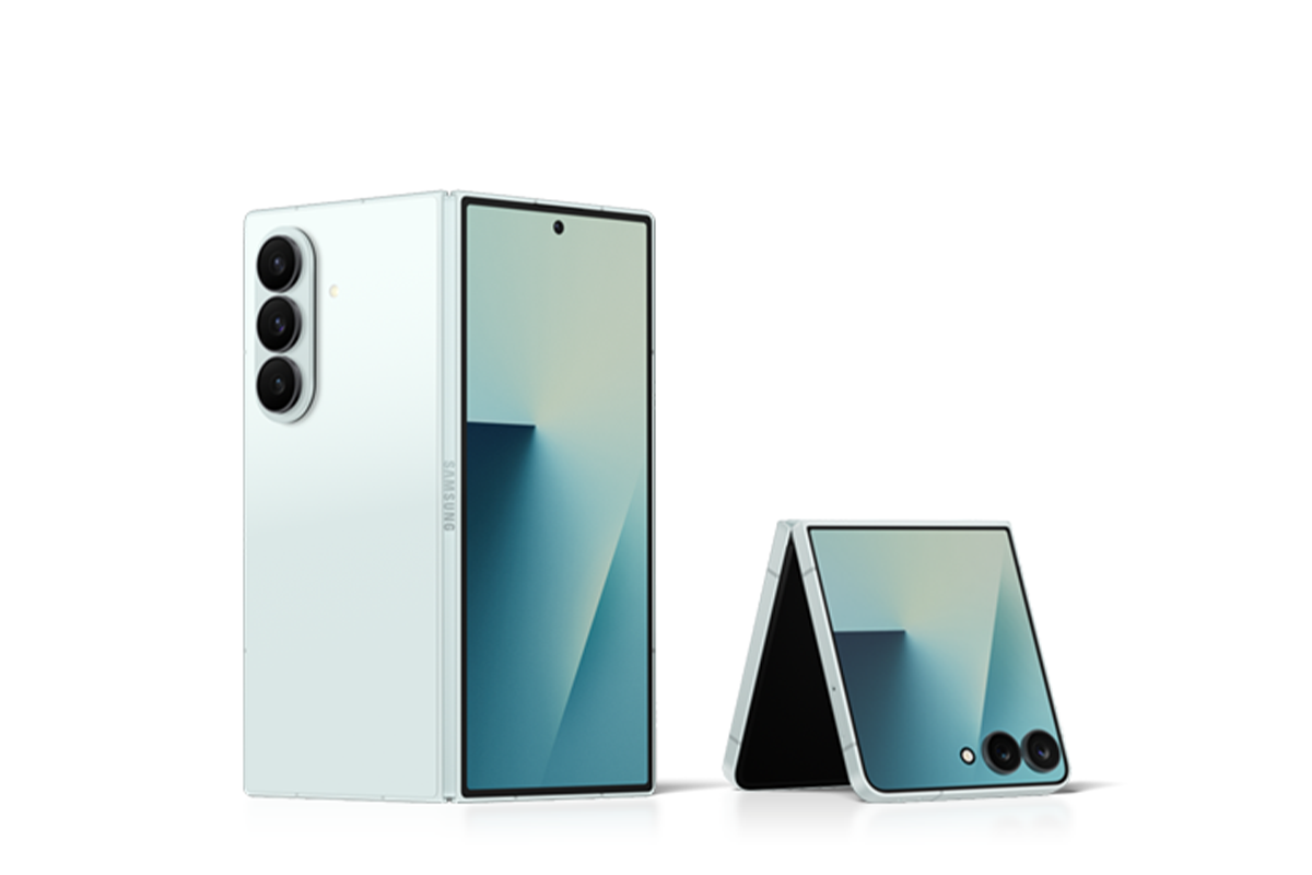 Das Samsung Galaxy Z Fold7 neben dem Samsung Galaxy Z Flip7
